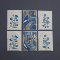 Boxed Artisan Notecard Set | Sandook Sapphire